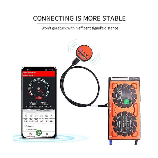 Bluetooth Modul Bt Dongle Androd Ios Systemovervågning Via Telefonapp Smart Bms Kun