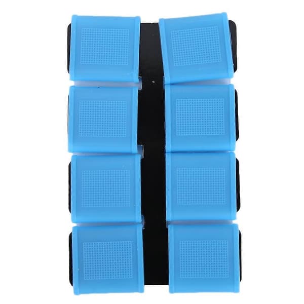 8 st Silikon Anti-halk Elasticitet Golfsvinggrepp Golf Fingerband Skydd Set (blå)