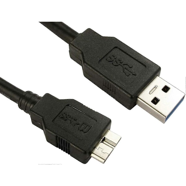 Høj Kvalitet - USB 3.0 Kabel til Western Digital/WD/Seagate/Clickfree/Toshiba/Samsung Bærbar Harddisk - USB 3.0 A/Micro-B Kabel (2m)