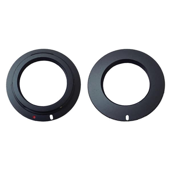 Objektivadapter, Sort M42 Objektiv til CANON EOS DSLR Adapter, passer til CANON EOS EF