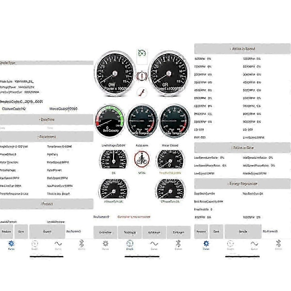 For FarDriver Controller Programmerings Bluetooth Adapter BT Modul til ND72240 72260 72360 72680 Mobi