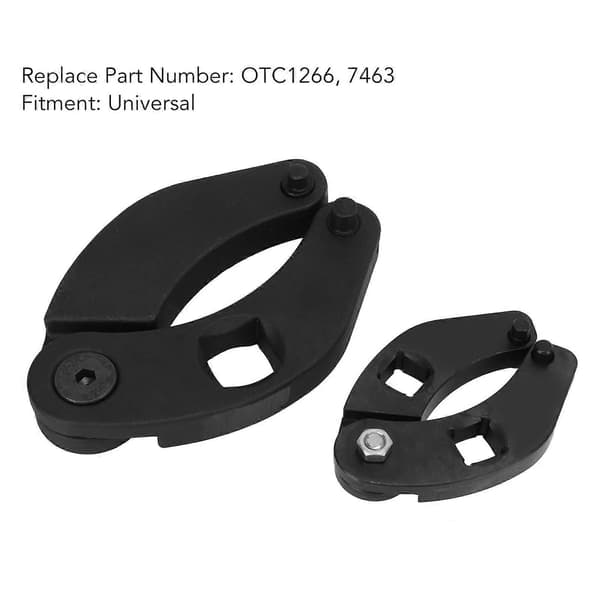 2st Justerbar Mutterdragare OTC1266 7463 Kolstål Hydraulcylinder Spanner Universal för Bil