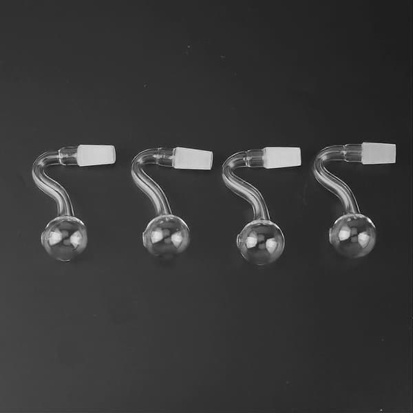 14mm Glas Laboratorie Tilbehør (4 stk)