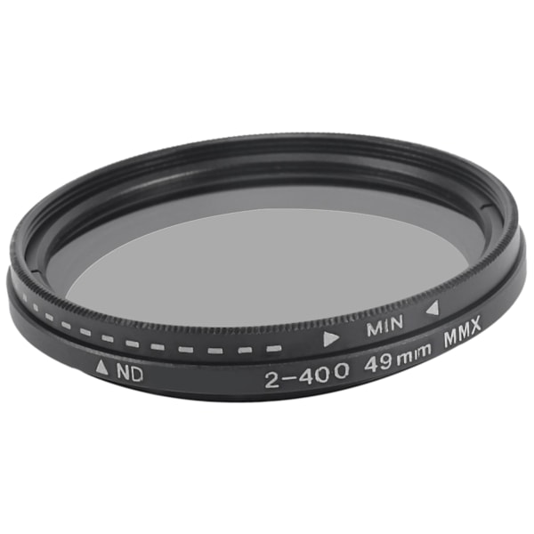 ND2-400 Neutraalitiheysfaderi Muuttuva ND-Suodatin Säädettävä 49 mm Suodatin Kameralinssille