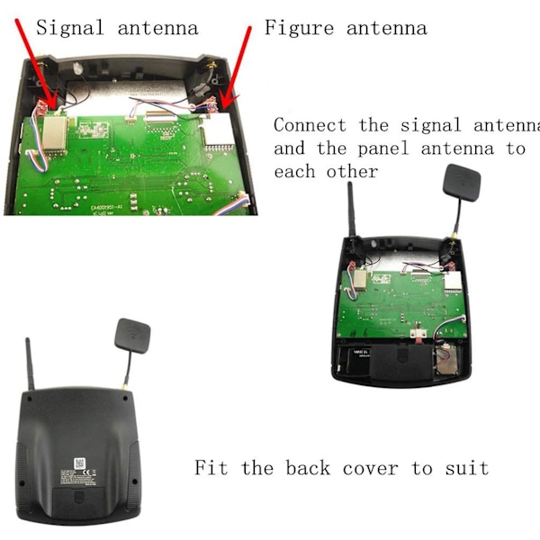 5.8G 14dBi FPV Forbedret rekkevidde modifikasjonsantennesett for H501S H502S RC Dronekontroll