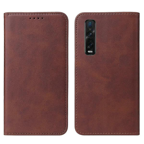 Magnetiskt läderfodral för OPPO Find X2 Pro