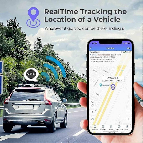 Magnetisk Mini GPS Tracker, 50% Erbjudande