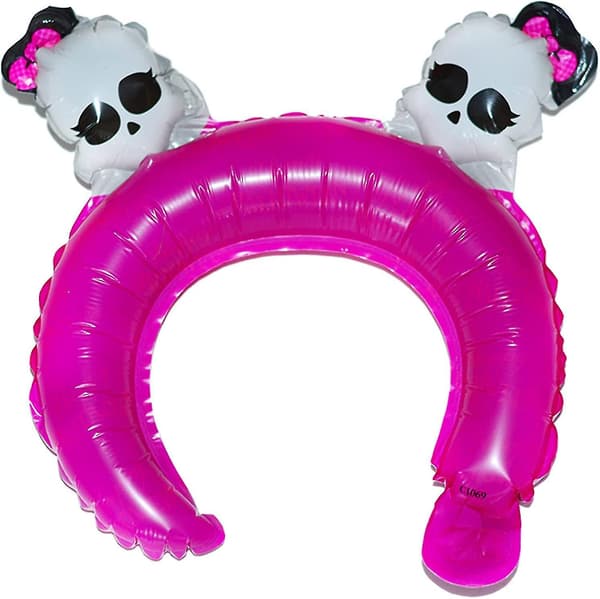 Halloween Oppblåsbart Hodebånd Ballong, Halloween Oppblåsbart Hatt, Halloween Festutstyr, 6 stk