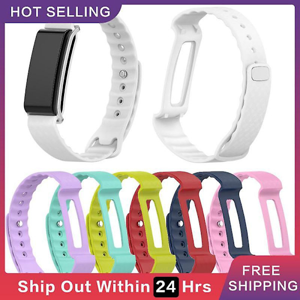 Armbåndsrem for Huawei A2 Erstatning Sportsklokke Rem Silikon Ensfarget Rem Smart