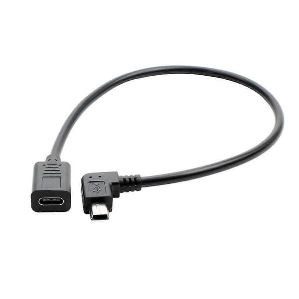 USB C till Mini USB 2.0 Adapter Typ C Hona till Mini USB Hane Adapterkabel