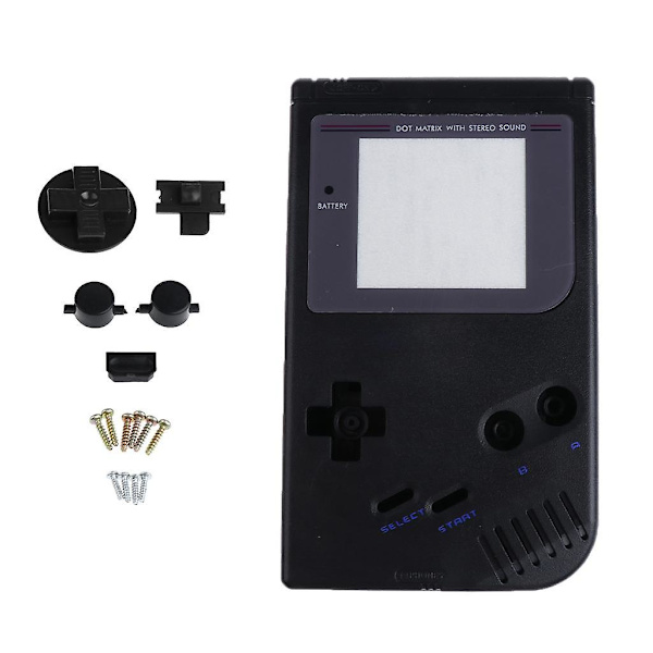 Ett skyddande skal för Nintendo Game Boy Classic Svart