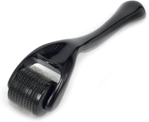Derma Roller 3.0mm, 540 Titanium Microneedle Roller för Ansikte Ansiktsrynkor Håravfall Bristningar Hårväxt Micro Needles