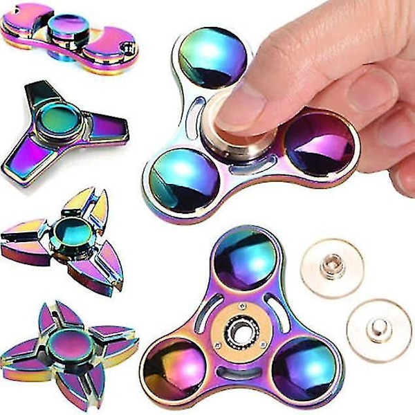 D Zinklegering Metalllager EDC Fingerspinnare Fidget H Lindrar Stress