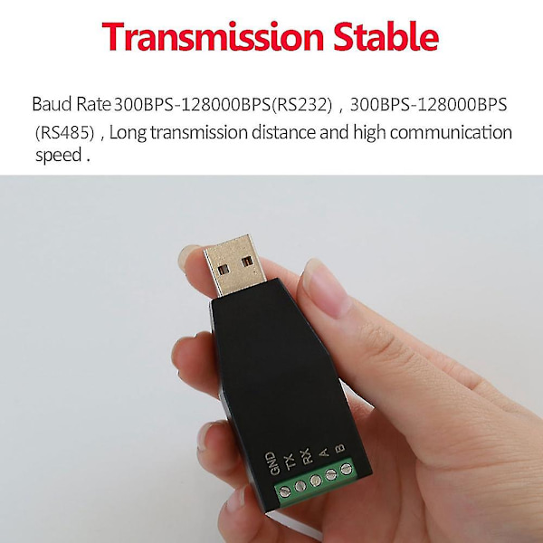 USB-RS232 RS485 USB-sarjaviestimoduuli Teollinen luokka USB-232/485 signaalimuunnin