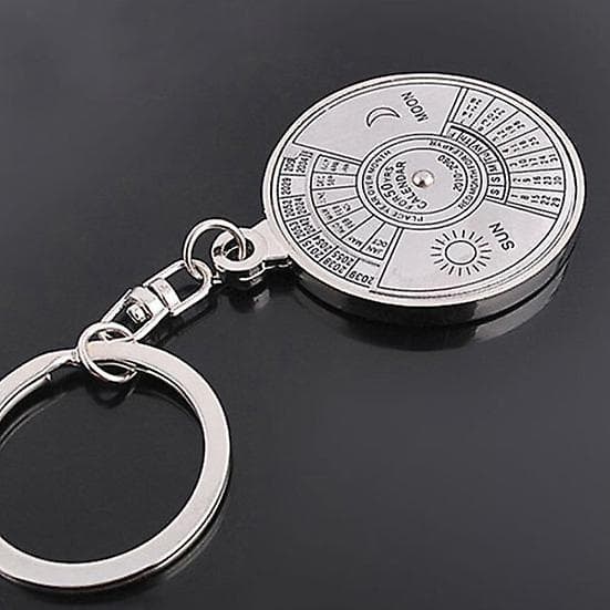 Evighetskalender Nøkkelring Nøkkelarrangør Dekor Gave