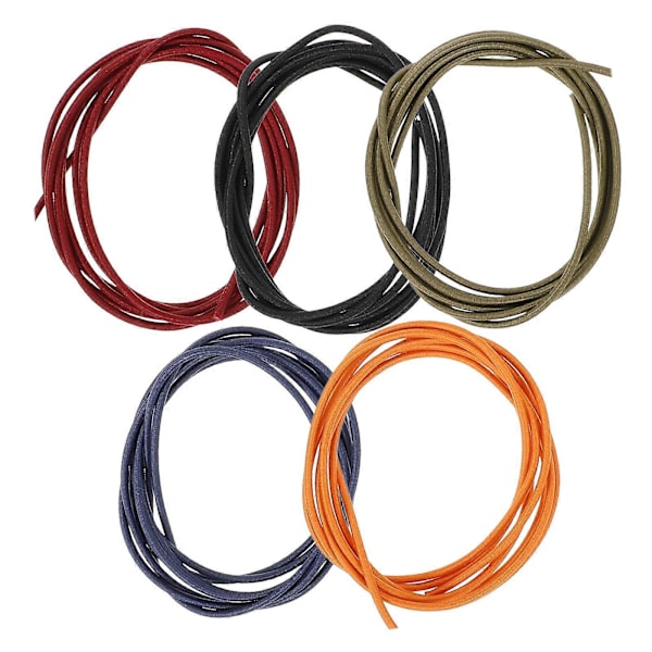 5 stk. Fjærband Bokomslag Band Notatbok Elastisk Band Fikser Elastisk Stroppomslag Band for Notisblokk
