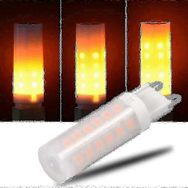 G9 Flamlampa LED-lampa 0,5W PC Keramisk Färg 10lm 36*2835 SMD AC 220-240V 1300-1700K 360 Grader [Energiklass A] 4-pack