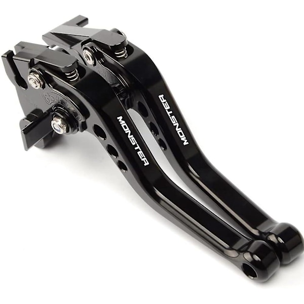 Til Ducati Monster 400 620 659 695 696 795 796/ S2r 800 Modificeret Cnc Aluminium Legering 6-trins Justerbar Kort Bremse Koblingshåndtag Tilbehør (grå)