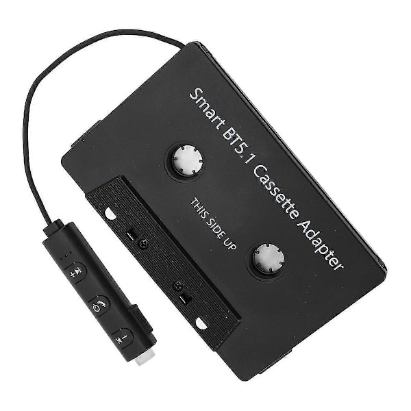 Auton Bluetooth-kasettisoitin, langaton kasettisoitin, Bluetooth 5.1 auton äänentoisto
