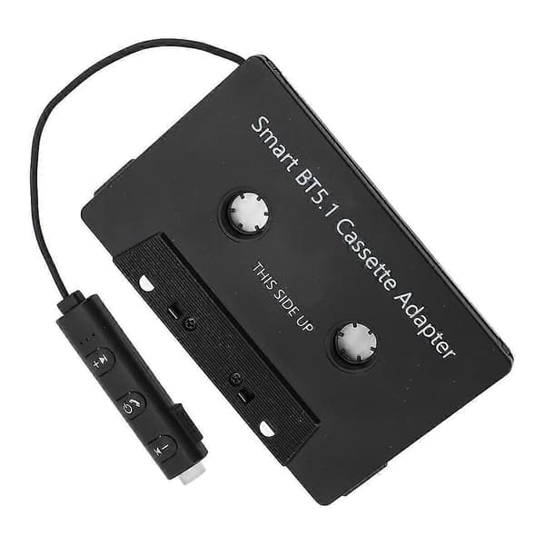 Bilstereo Bluetooth Trådlös Kassettmottagare, Bluetooth 5.1 Bilstereo Kassettfordonsadapter