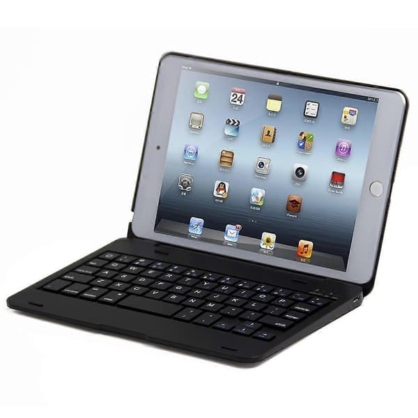 F1+ Til iPad mini 5 / 4 Laptop Version Plastik Bluetooth Tastatur Tablet Cover