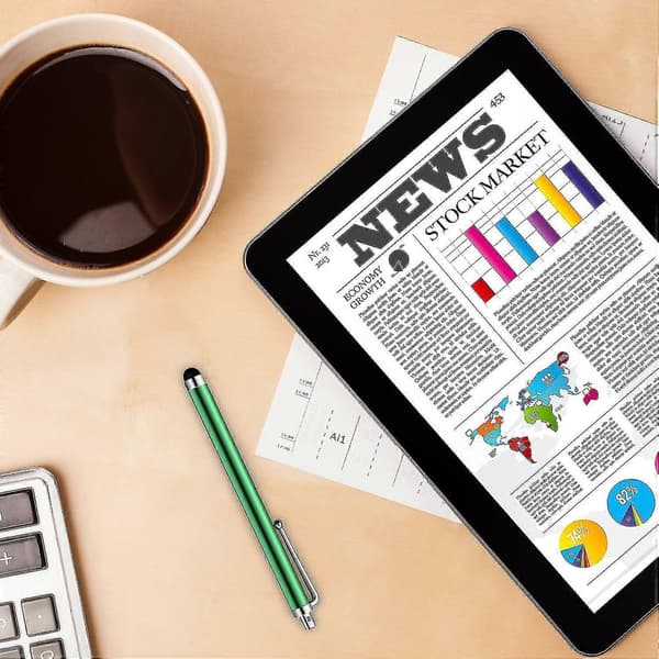 20-pak Stylus Penne i 10 Farver, Universal Pasform til Kapacitive Touchscreen-enheder