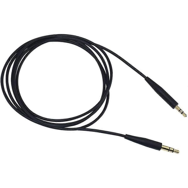 Audiokabel til QC35 hovedtelefoner QC25 Soundtrue, 3,5 til 2,5 mm, sort