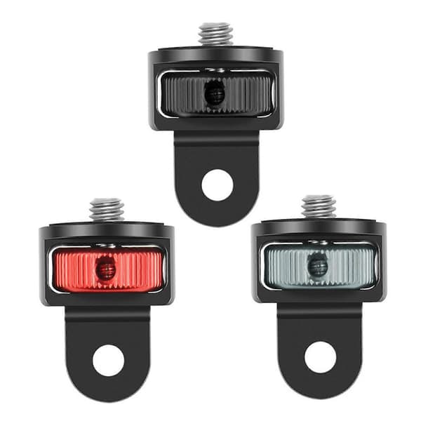 För Go Pro Stativfäste Adapter 1/4 Skruv för Go Pro Hero 9 10 Actionkamera