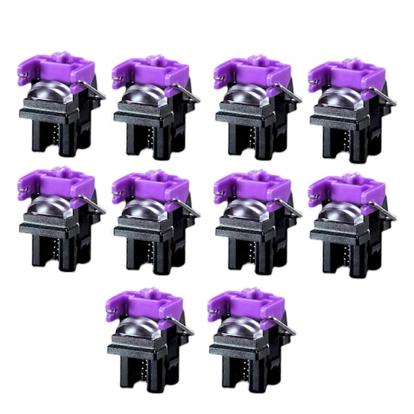 10 st Razer Clicky Optical Purple Switches Kit Tangentbords Tillbehör Yo