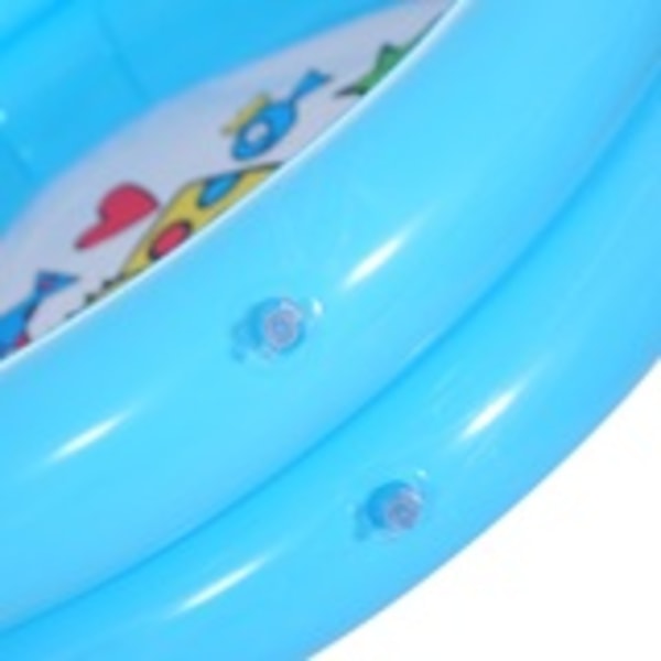 Bärbar rund uppblåsbar baby-barnpool