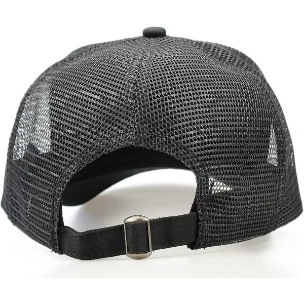 Oversize Xxl Mesh Trucker Hat Big Head Hats För Män Hög Krona Baseball Cap Andningsbar Pappa Hat Justerbar 23,6\"-25,6\"