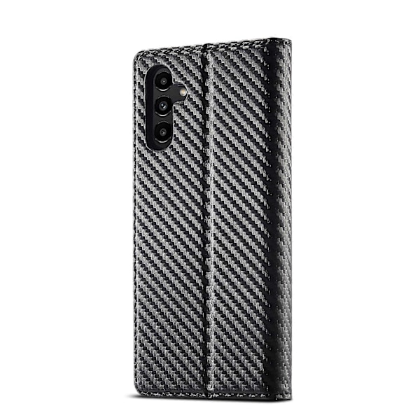 För Samsung Galaxy A34 5G LC.IMEEKE Kolfiberläder Telefonfodral