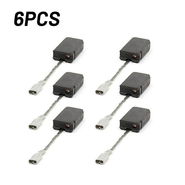 6 stk. Kulbørster til Bosch Gws Serie 1000/1100/1400/10/11/14/15-125 5x10x17 Mm Elektrisk Bortilbehør Kraftværktøj