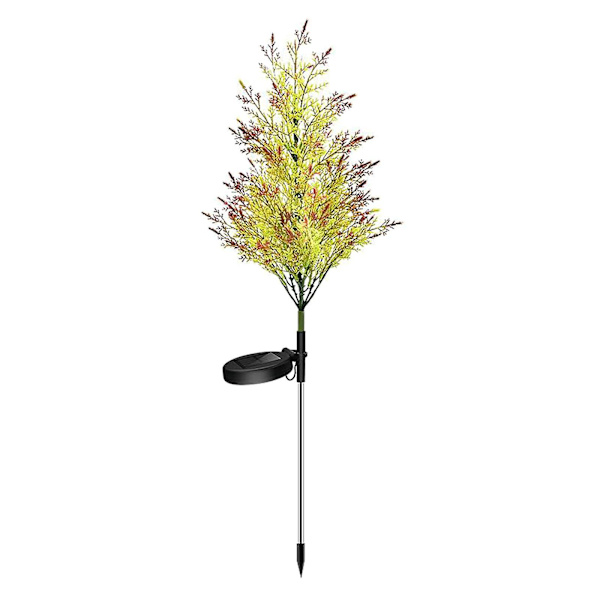 Solcelled Julepynt Lys LED Juletre Plugg-Inn Lys Utenfor
