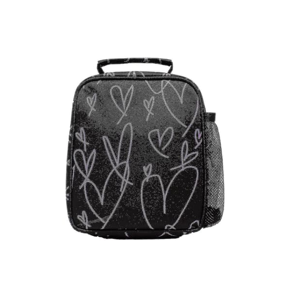 Hype Glitter Scribble Heart Lounasreppu