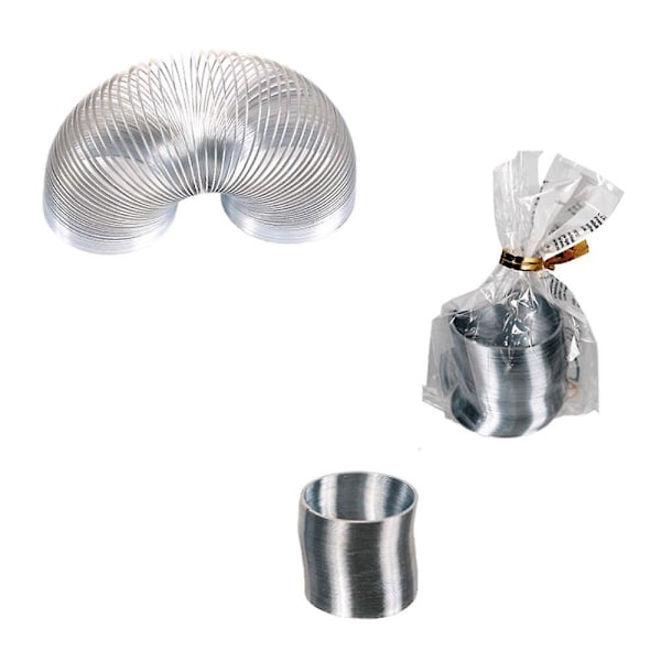 Mini Metall Slinky Spiral Trappa Fjäder 6cm