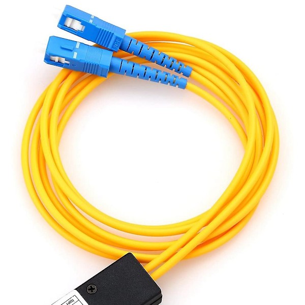 1-punkts 2-taper fiberoptisk splitter skarvbox splitterport FTTH fiber hem kall anslutning