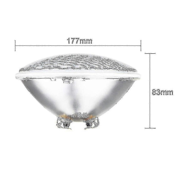 2024 LED Pool Belysning, 18w Par56 RGB Svømmepøl Lys Undervands Spotlight
