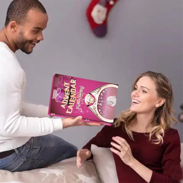 24 Dagars Julkalender Smycken Blind Box För Kvinnor Julgåvor