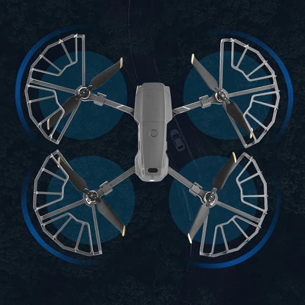 4 st/set Propellerskydd för Mavic 2 Pro/Zoom Snabbkoppling Skyddsring Skydd Drontillbehör