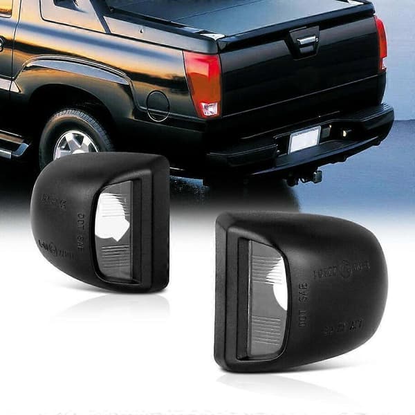 2 x Nummerpladelys til Chevy Tahoe Suburban XL 2000-2006
