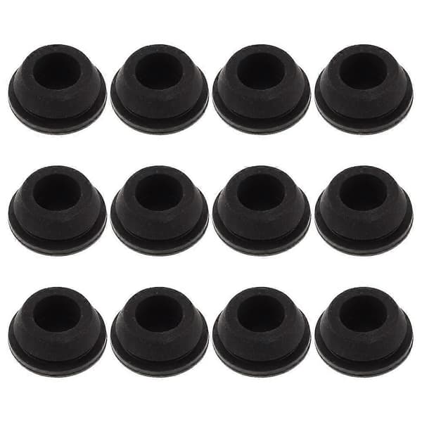 12st Gummihålplugg Luftkonditionering Dräneringsplugg AC Enhet Dräneringshålplugg