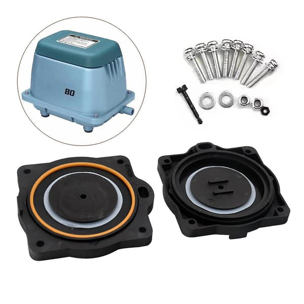 1 set Hiblow reparationsats slitstarkt slitstarkt lättvikts luftpump reparationsats