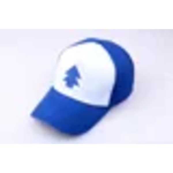 Cartoon Pines Hats Gravity Falls Dipper Baseball Caps Cosplay Tillbehör Hat Canvas Justerbar Pojkar Bomull Pine Cap Present