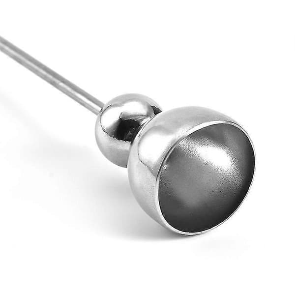 Eggeskallfjerner, Eggeåpner, Eggknekkertopp i rustfritt stål, Eggeskallkutter, Kjøkkenverktøy i rustfritt stål, For bløtkokte egg og Egg1pcssilv