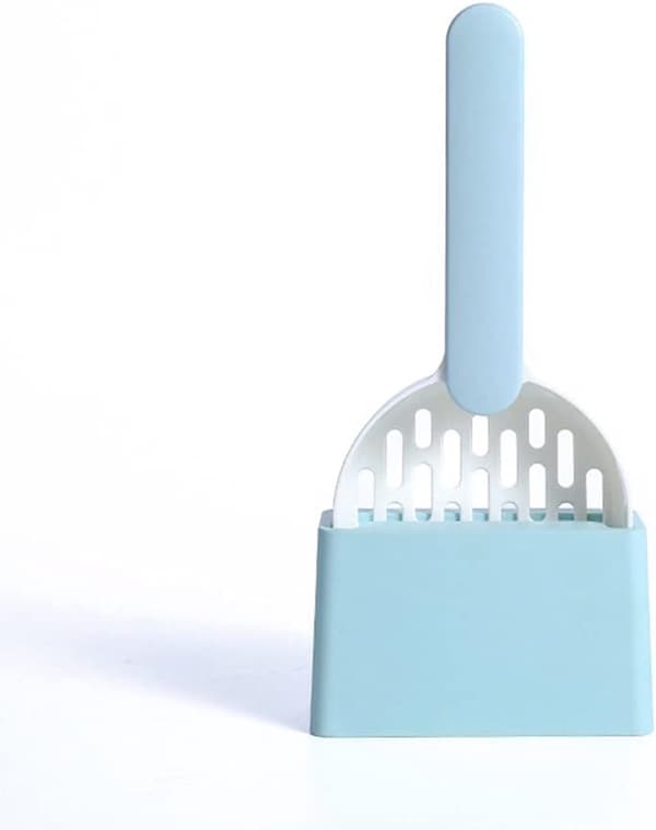 Kattsandsspade med hållare - Kattsandsspade - Modern design - Kattsandsspade 12x36 cm