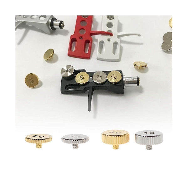 Headshell 4G Shellvekt Platespiller Metall Elektrisk Instrumentdeler for SL1200 SL1210 MK2 3 5 M5G S