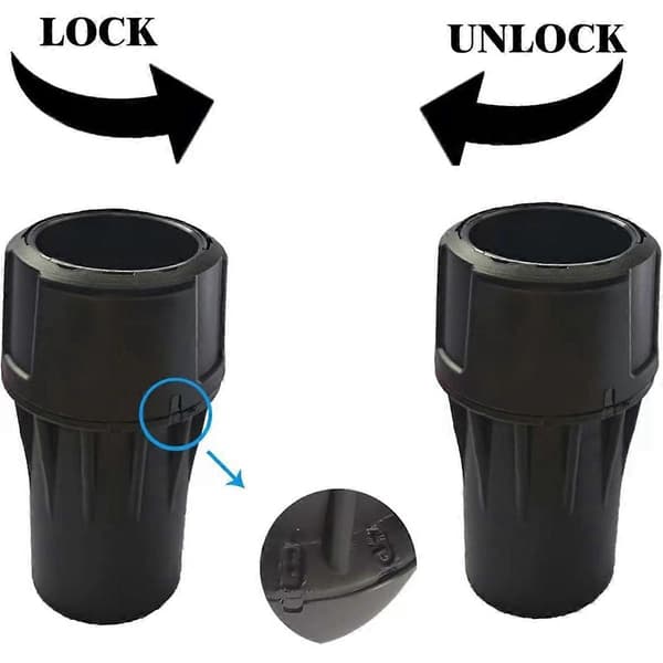 2-pack DWV9000 Universal Snabbkoppling, 1-1/4 tum Dammuppsamlingsadapter för DeWalt dammsugarslang