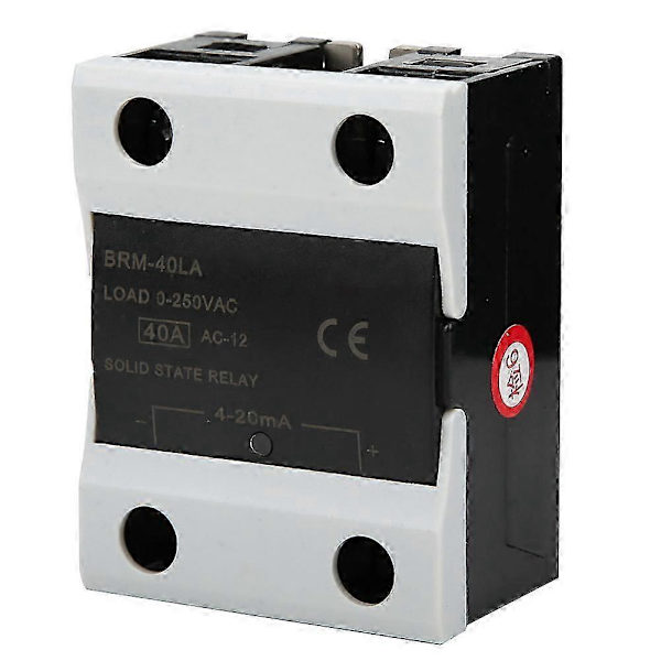 Solid State Relä 40A 4-20mA AC 0-250V Flamskyddad