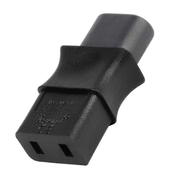 IEC 320 C8 Hane Till IEC 320 C9 2-Pin Hona AC Adapter 6A /250V